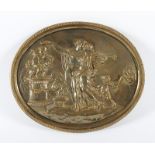 ovales Relief, Bronze