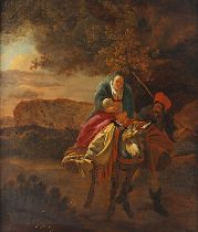 COLONIA, Adriaan (1668-1701), "Flucht nach Ägypten", R.