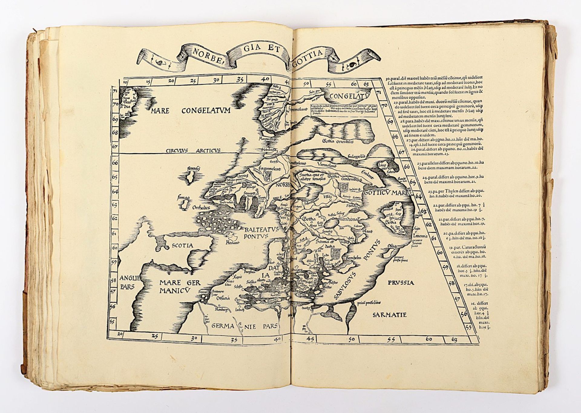 Atlas Ptolemaeus, 1535, mit Holzschnitten, besch. - Image 56 of 86