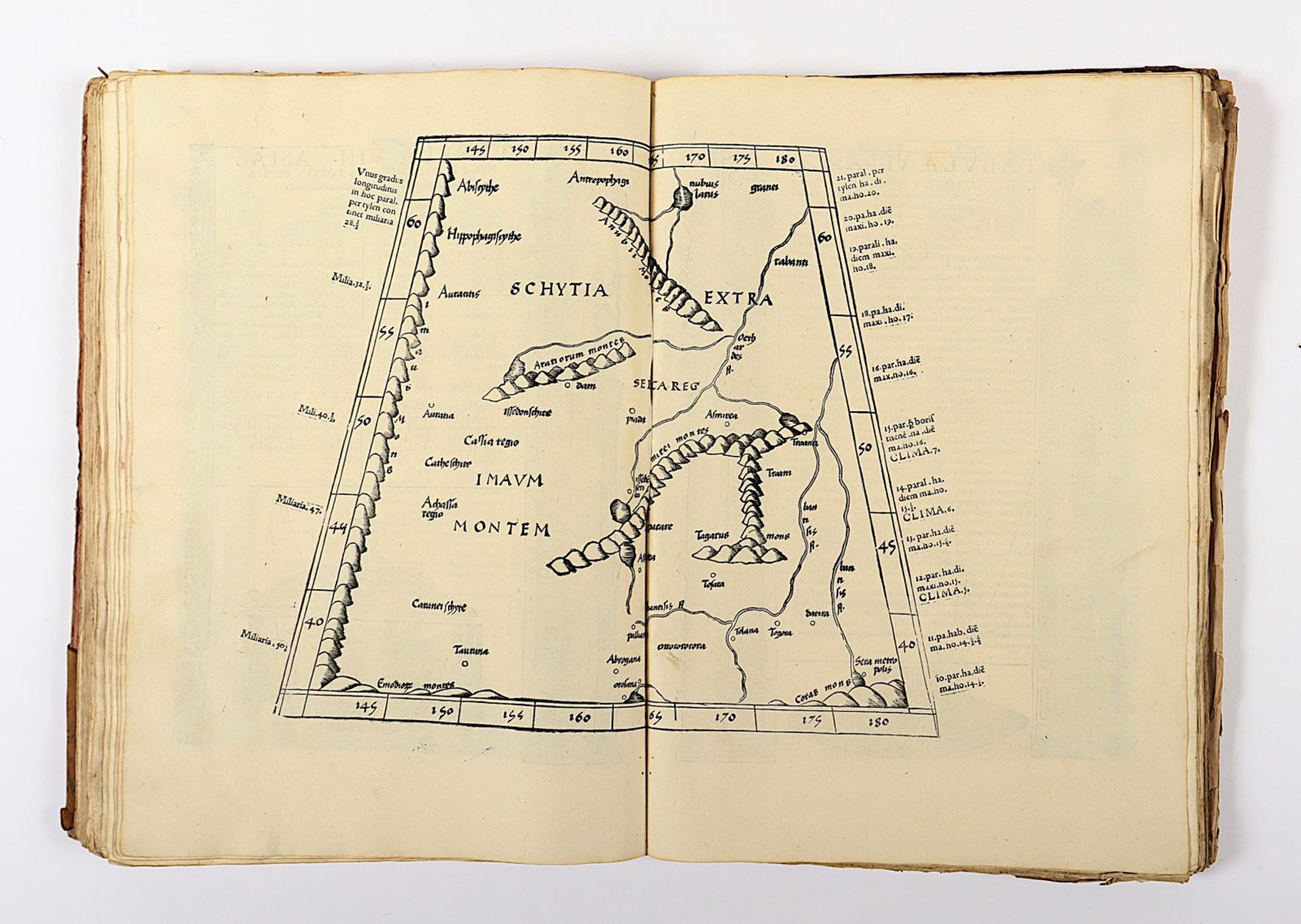 Atlas Ptolemaeus, 1535, mit Holzschnitten, besch. - Image 42 of 86