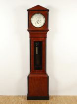 PRÄZISIONS-STANDUHR, Mahagoni, John Shenfield, Manchester, um 1850