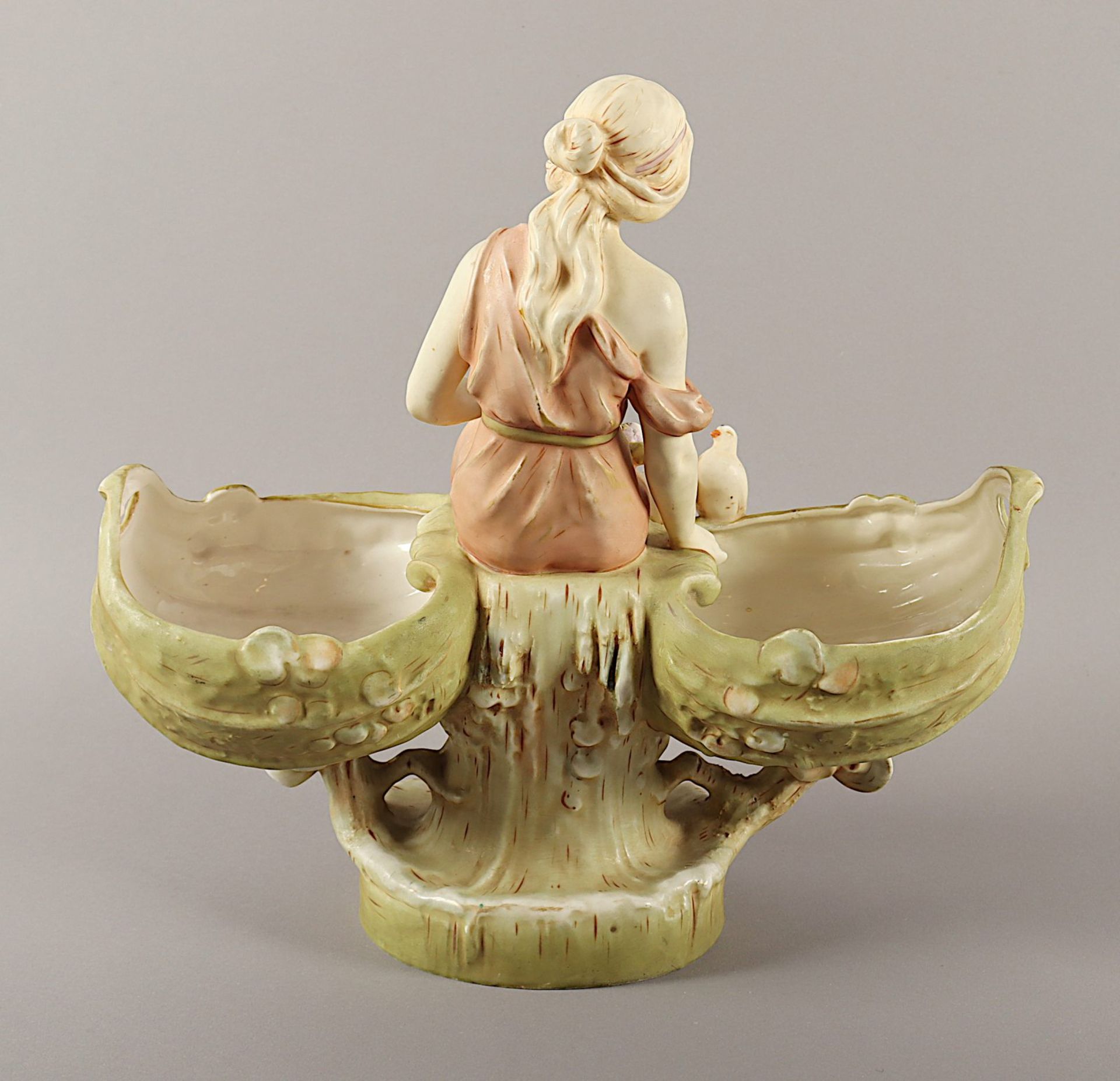 JUGENDSTIL-JARDINIÈRE, Royal Dux, um 1900 - Image 3 of 4