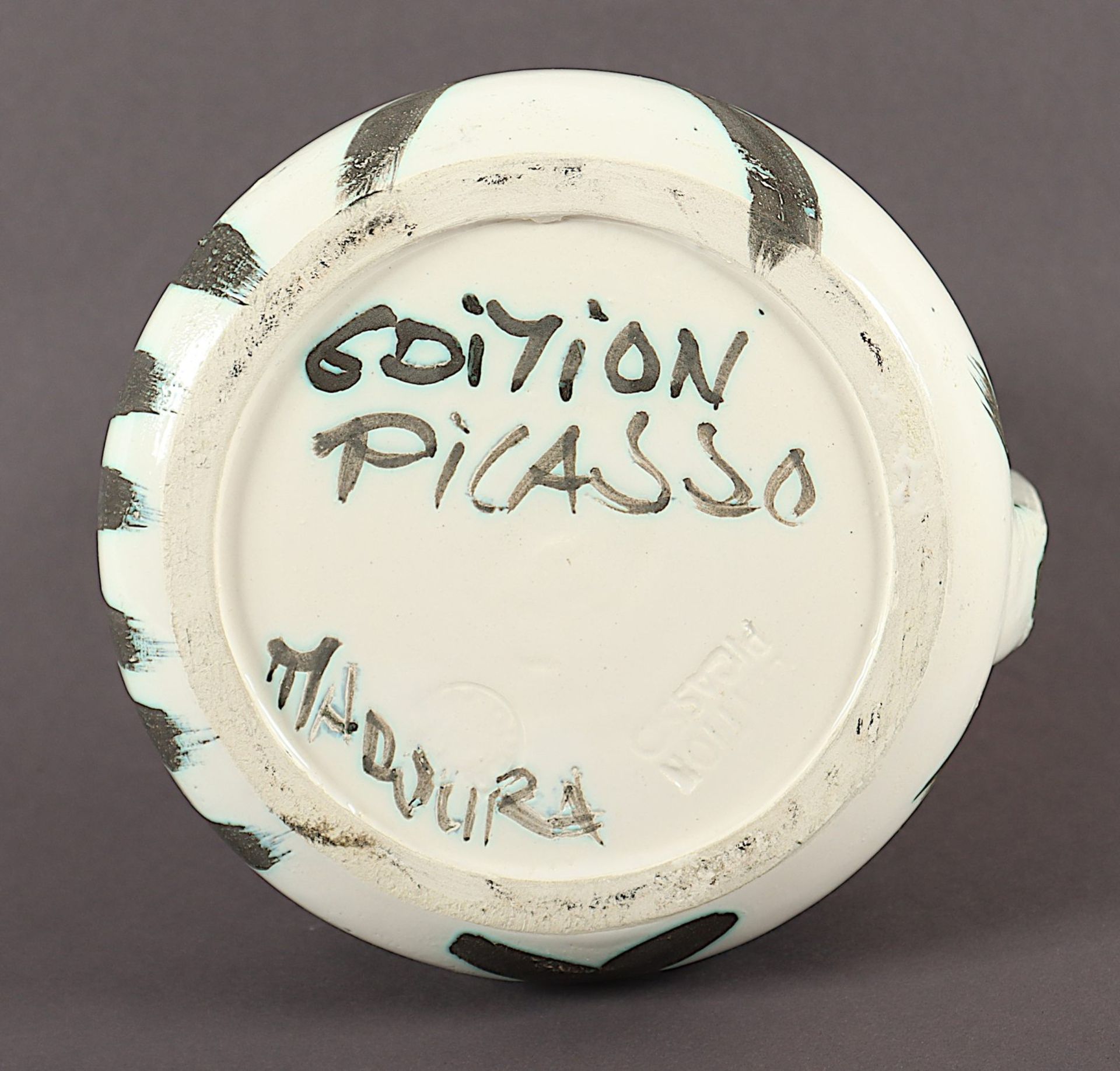 Picasso, Pablo, "Pichet têtes", Keramik, Madoura, 1953 - Bild 6 aus 7