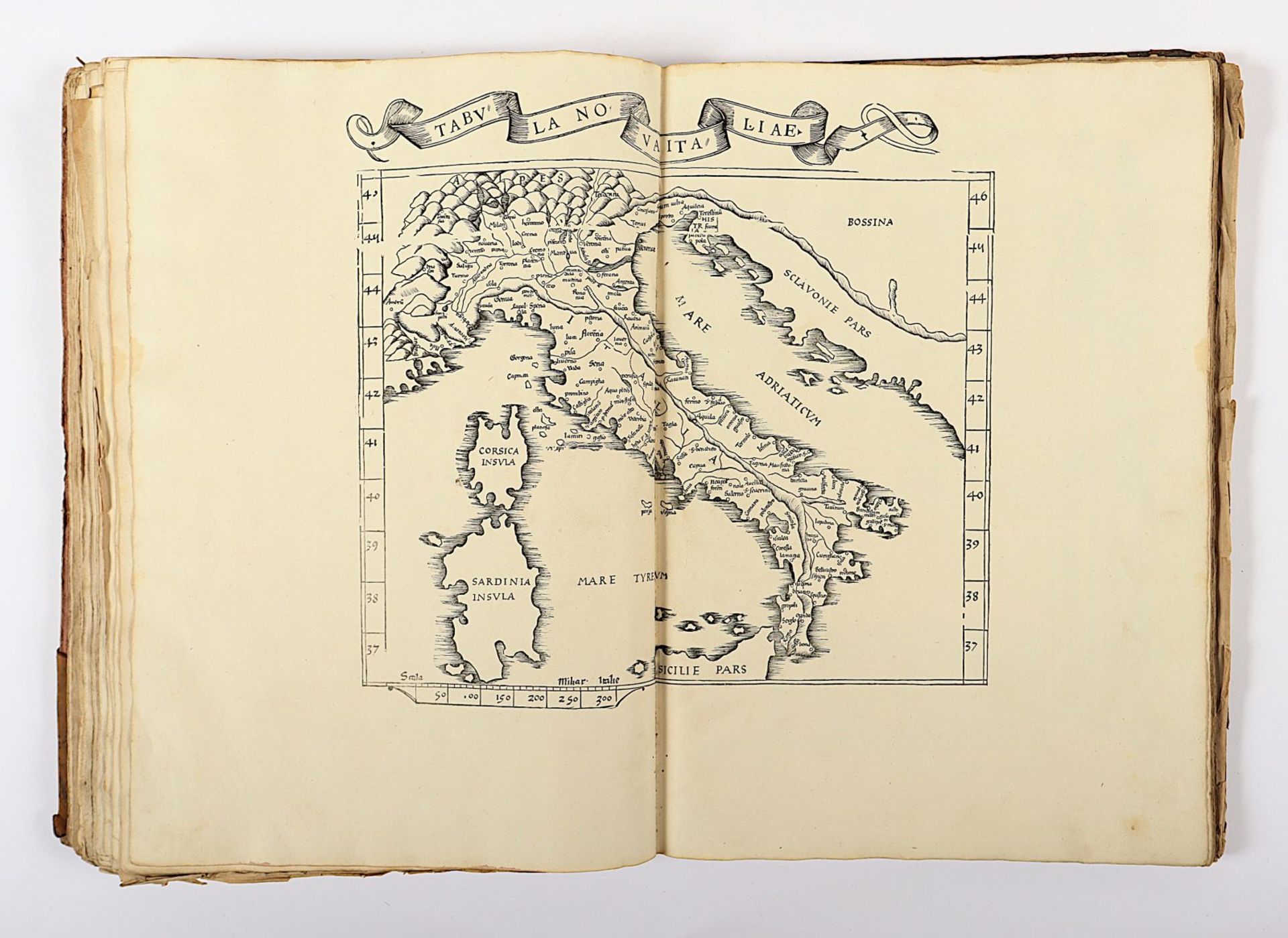 Atlas Ptolemaeus, 1535, mit Holzschnitten, besch. - Image 60 of 86