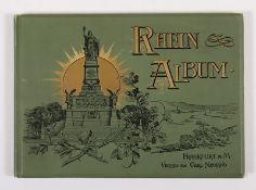 Rhein-Album, gezeichnet und gestochen von F. Foltz, um 1890