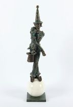 Kastenholz, Bernd, "Pierrot", Bronze