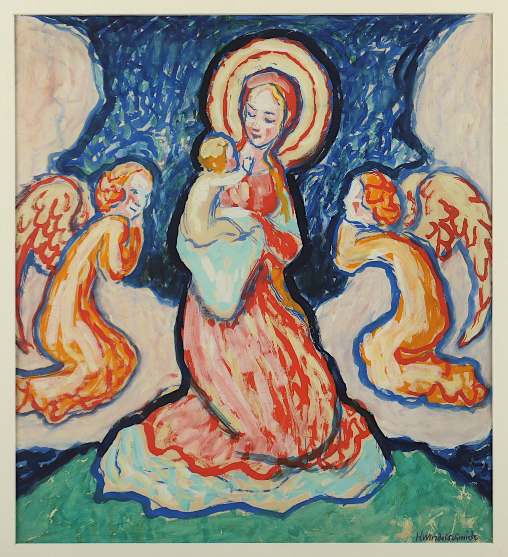 Windelschmidt, Heinrich, "Madonna", R. - Image 2 of 3