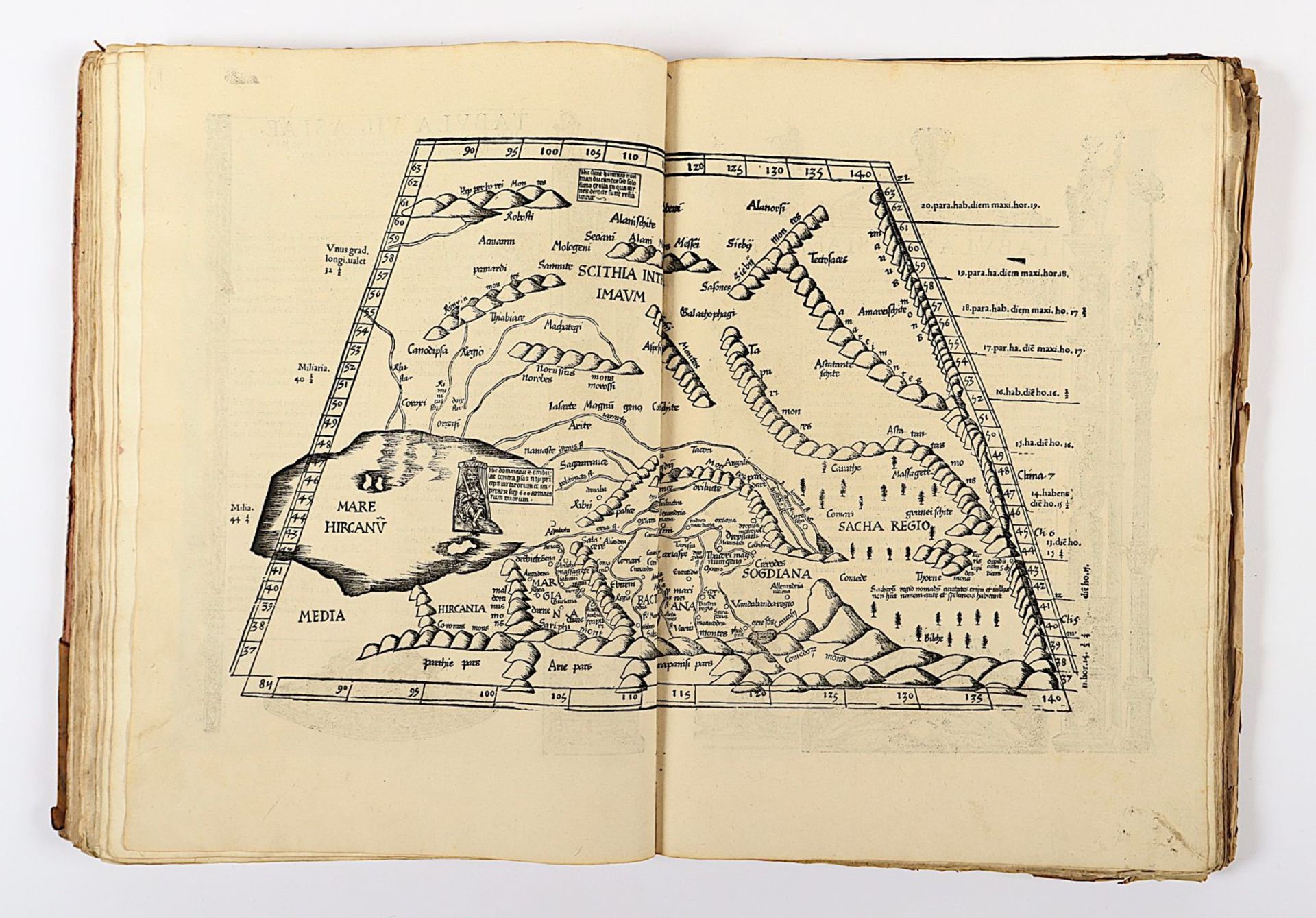 Atlas Ptolemaeus, 1535, mit Holzschnitten, besch. - Image 40 of 86