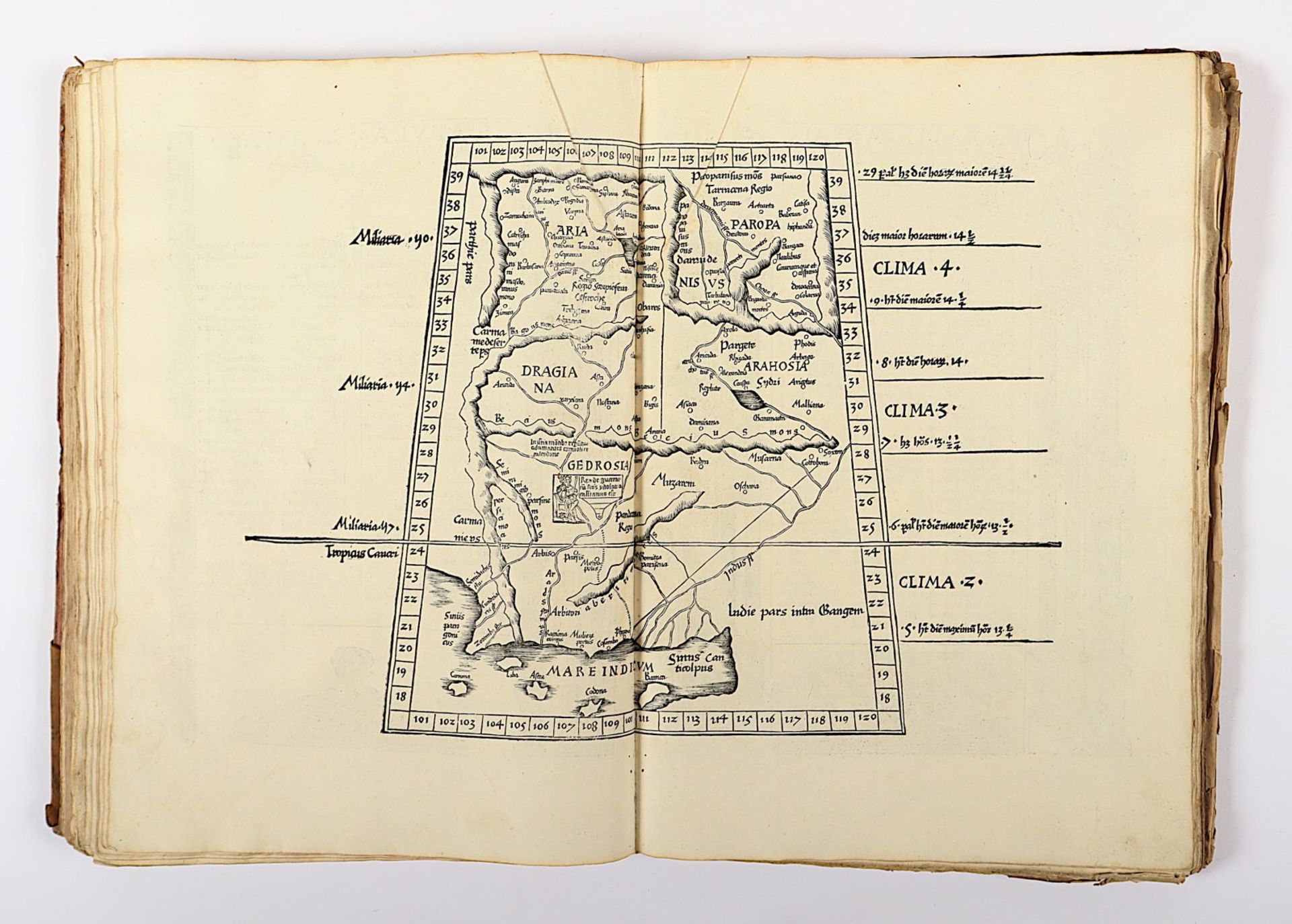 Atlas Ptolemaeus, 1535, mit Holzschnitten, besch. - Image 44 of 86