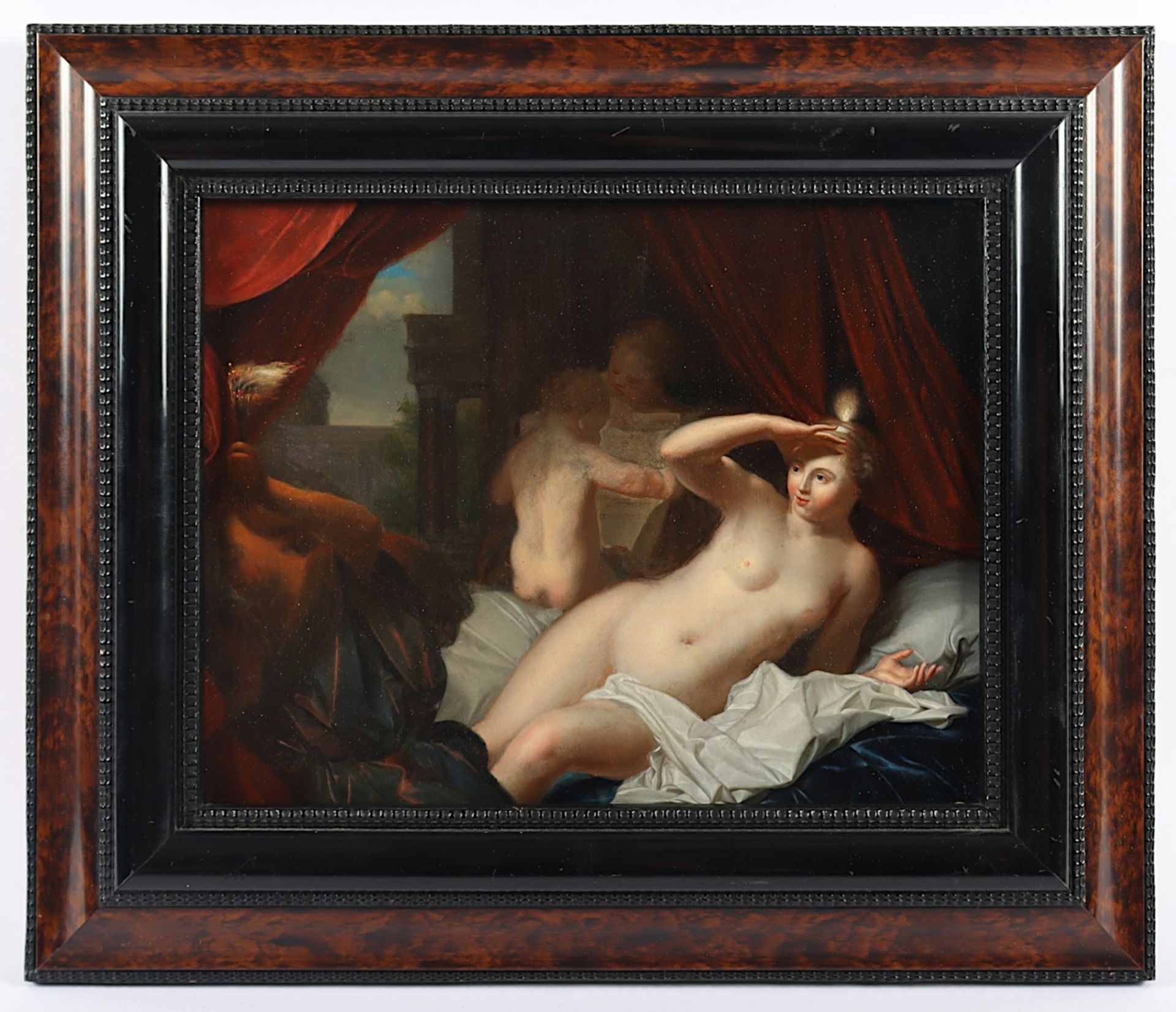 VAN DER WERFF, Adrien (1659-1722), zugeschrieben, "Tag, die Nacht vertreibend", R. - Bild 2 aus 3