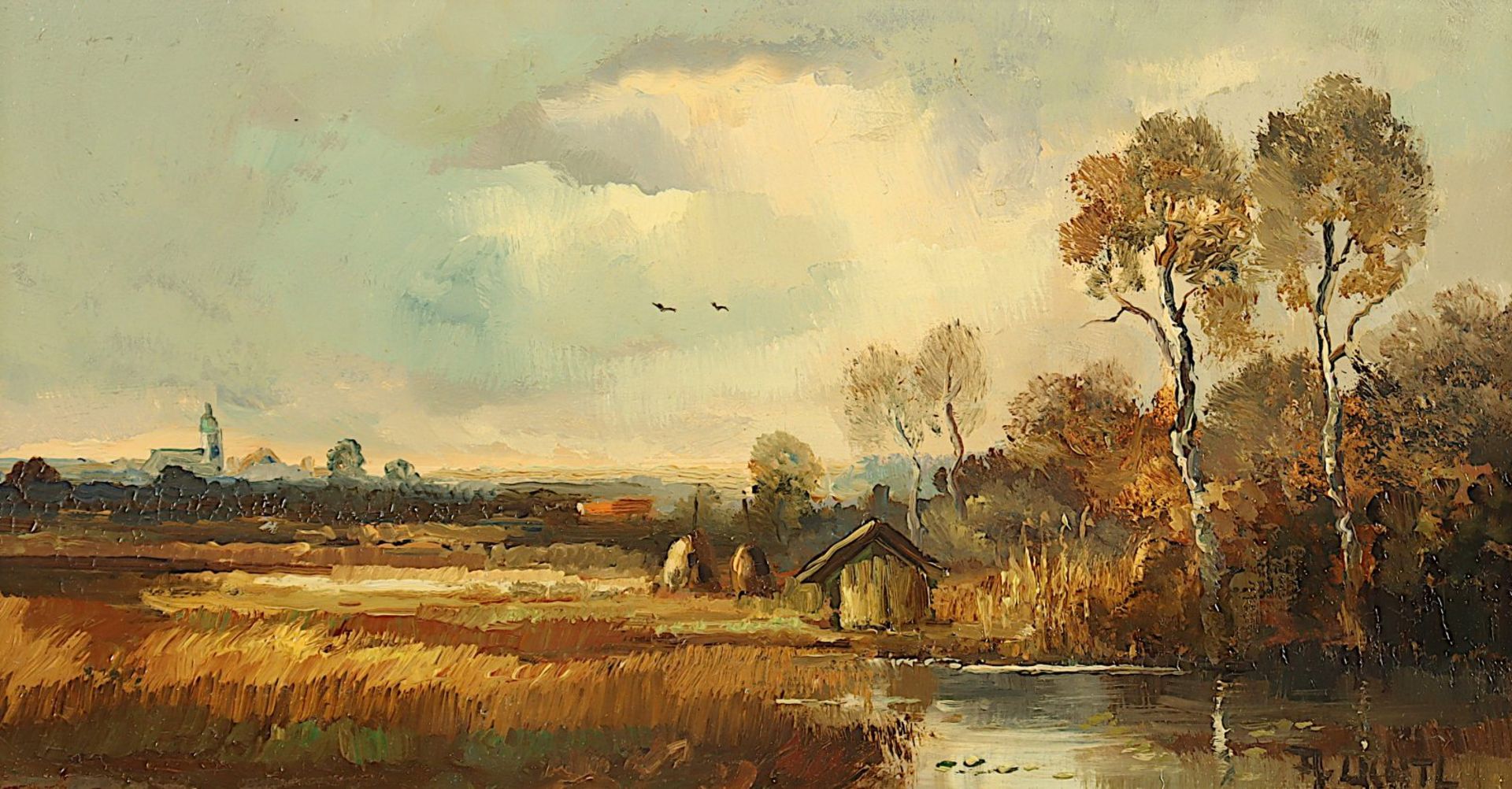 Lichtl, Anton (*1939), "Herbstlandschaft", R. - Bild 2 aus 3