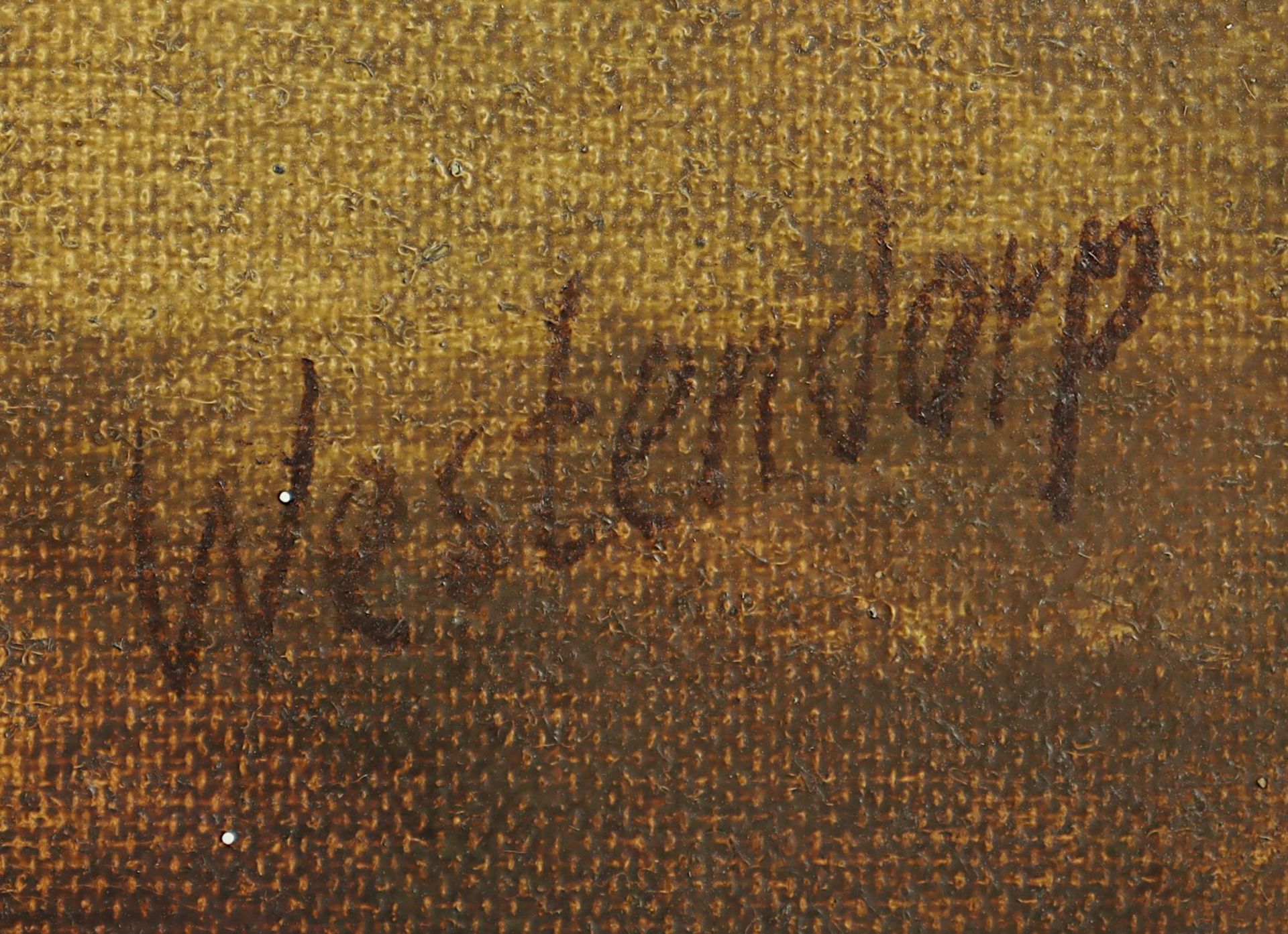 WESTENDORP (Maler 1.H.20.Jh.), "Landschaft", R.  - Bild 3 aus 4