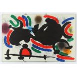 Miro, Joan, Farblithografie, R.