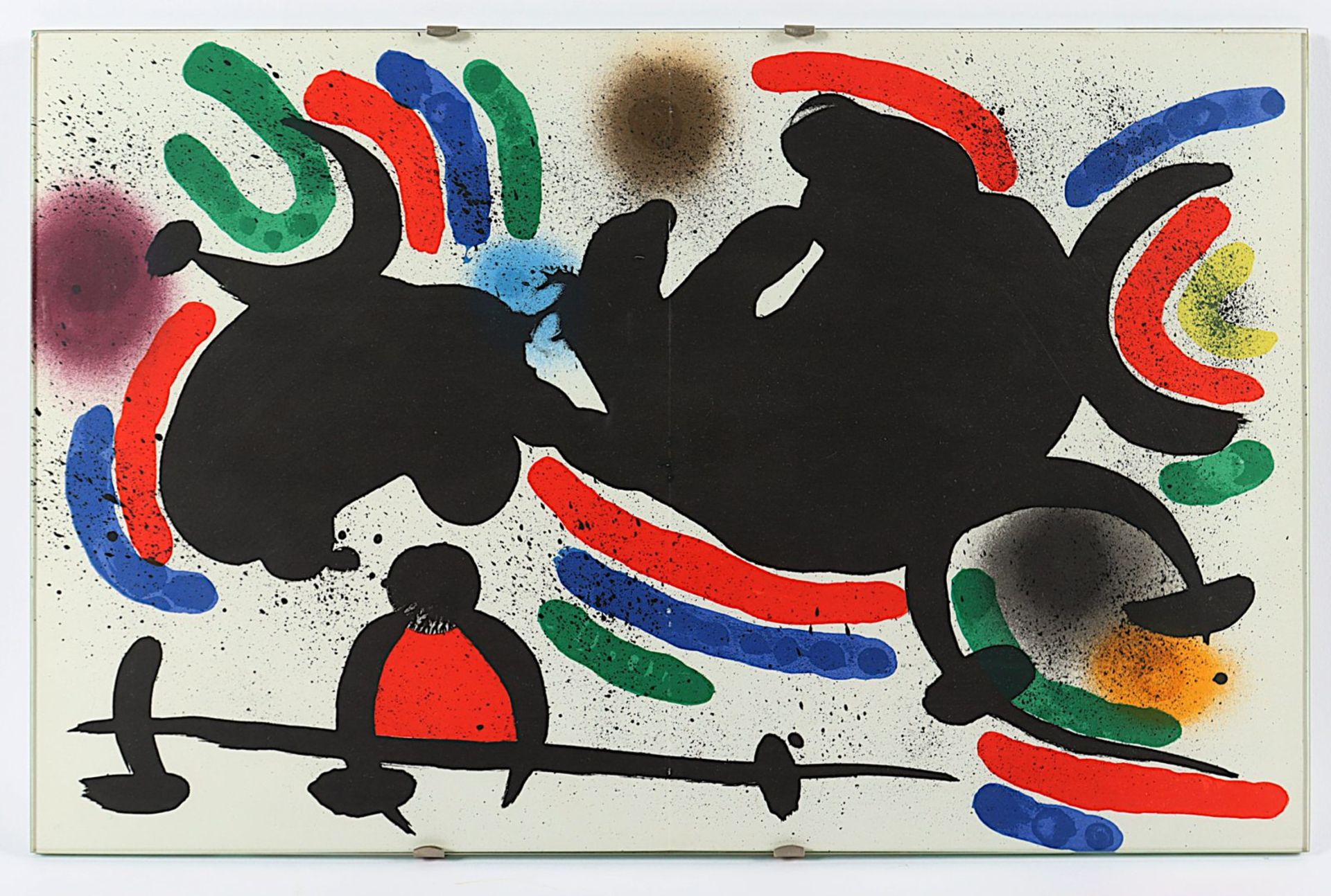 Miro, Joan, Farblithografie, R.