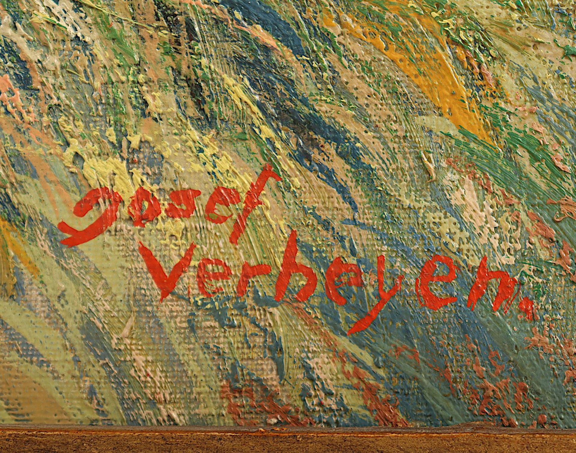 Verheyen, Josef (1899-1976), "Hochsommerliche Uferlandschaft", R. - Bild 3 aus 3