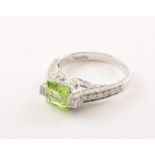 Peridotring, 750/ooo WG, Brill., Vassiliou