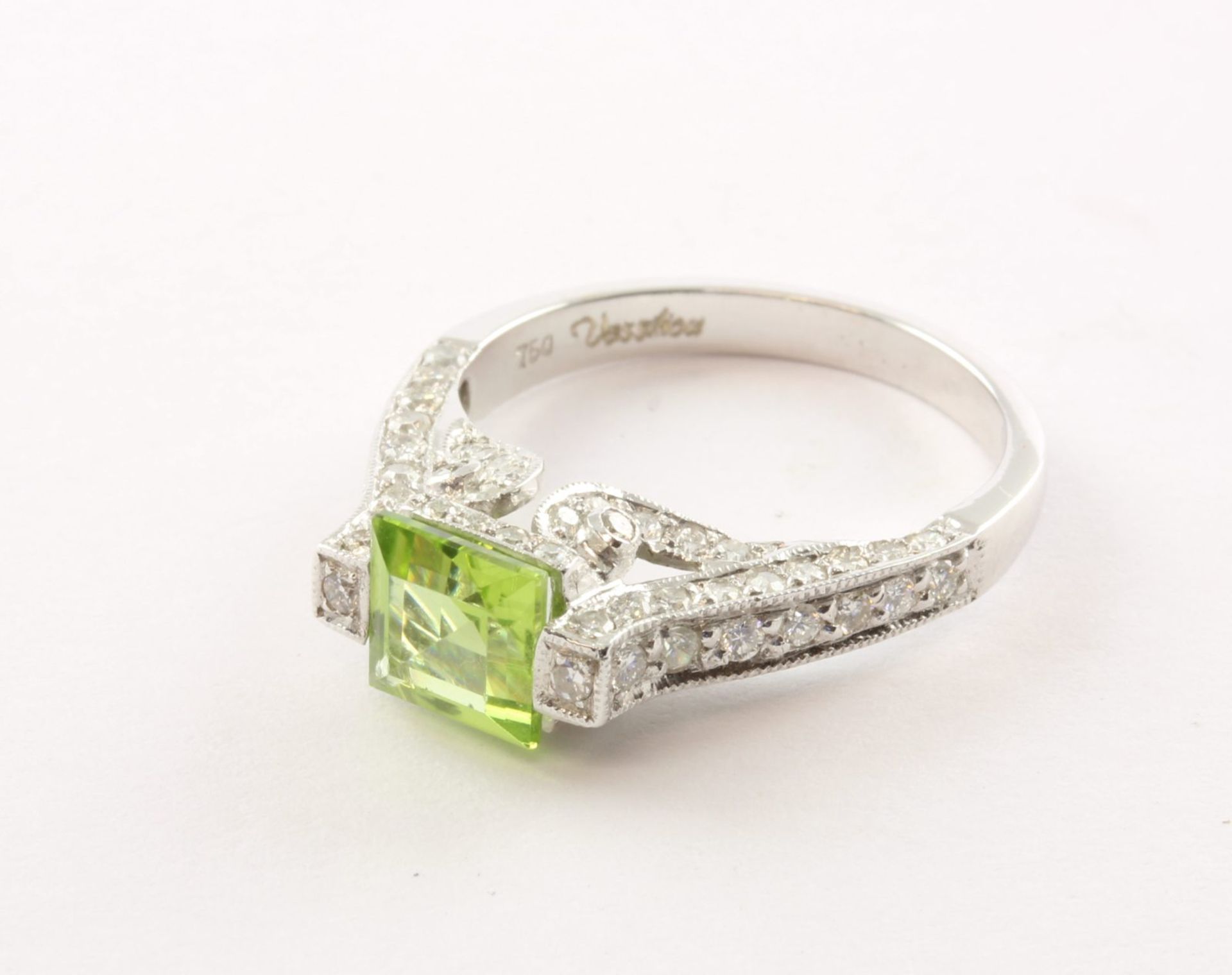 Peridotring, 750/ooo WG, Brill., Vassiliou