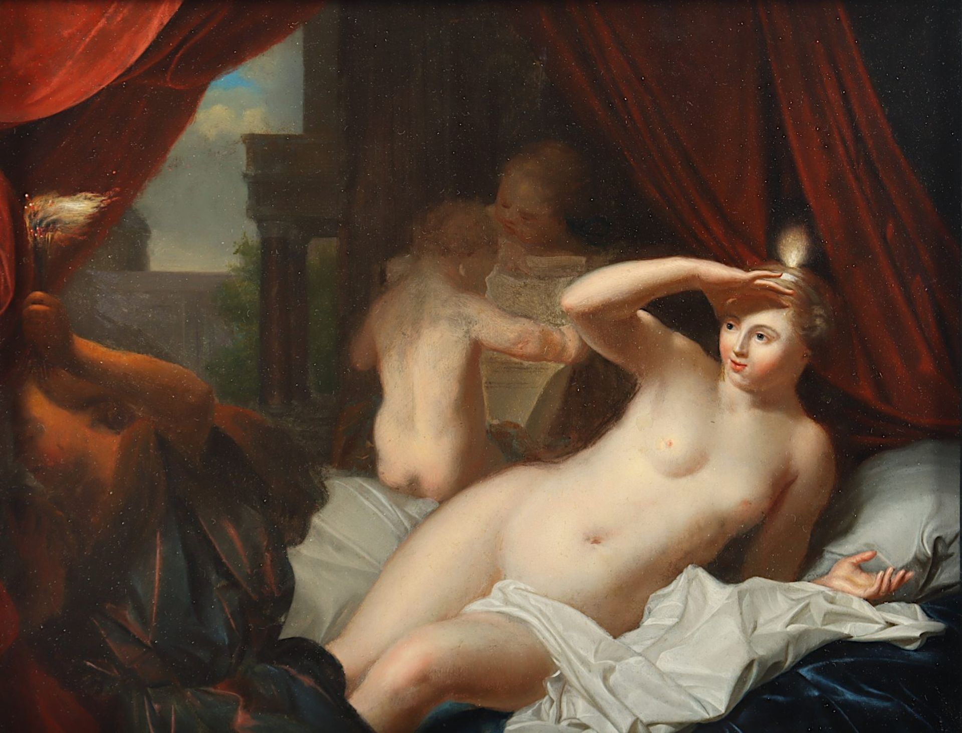 VAN DER WERFF, Adrien (1659-1722), zugeschrieben, "Tag, die Nacht vertreibend", R.