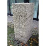 Rückriem, Ulrich, "ohne Titel", Granitskulptur