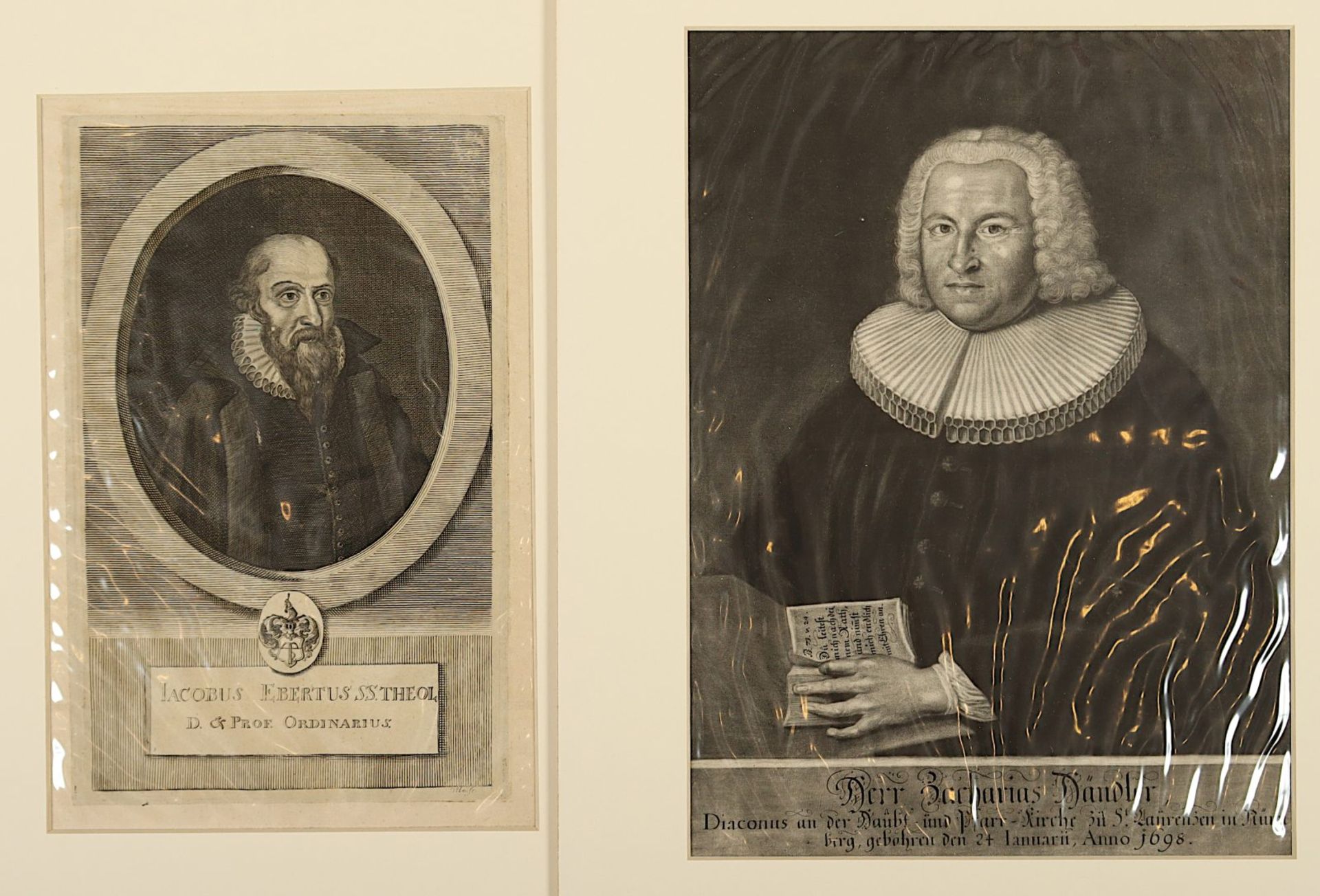 SAMMLUNG PORTRAITS, Kupferstiche, ungerahmt - Image 5 of 11