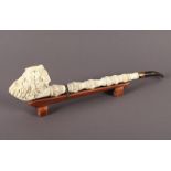 große Pfeife, Meerschaum, deutsch, 2.H.20.Jh.