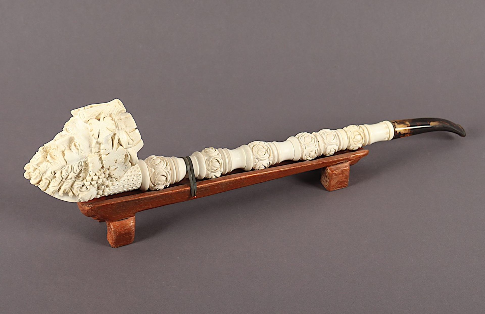 große Pfeife, Meerschaum, deutsch, 2.H.20.Jh.