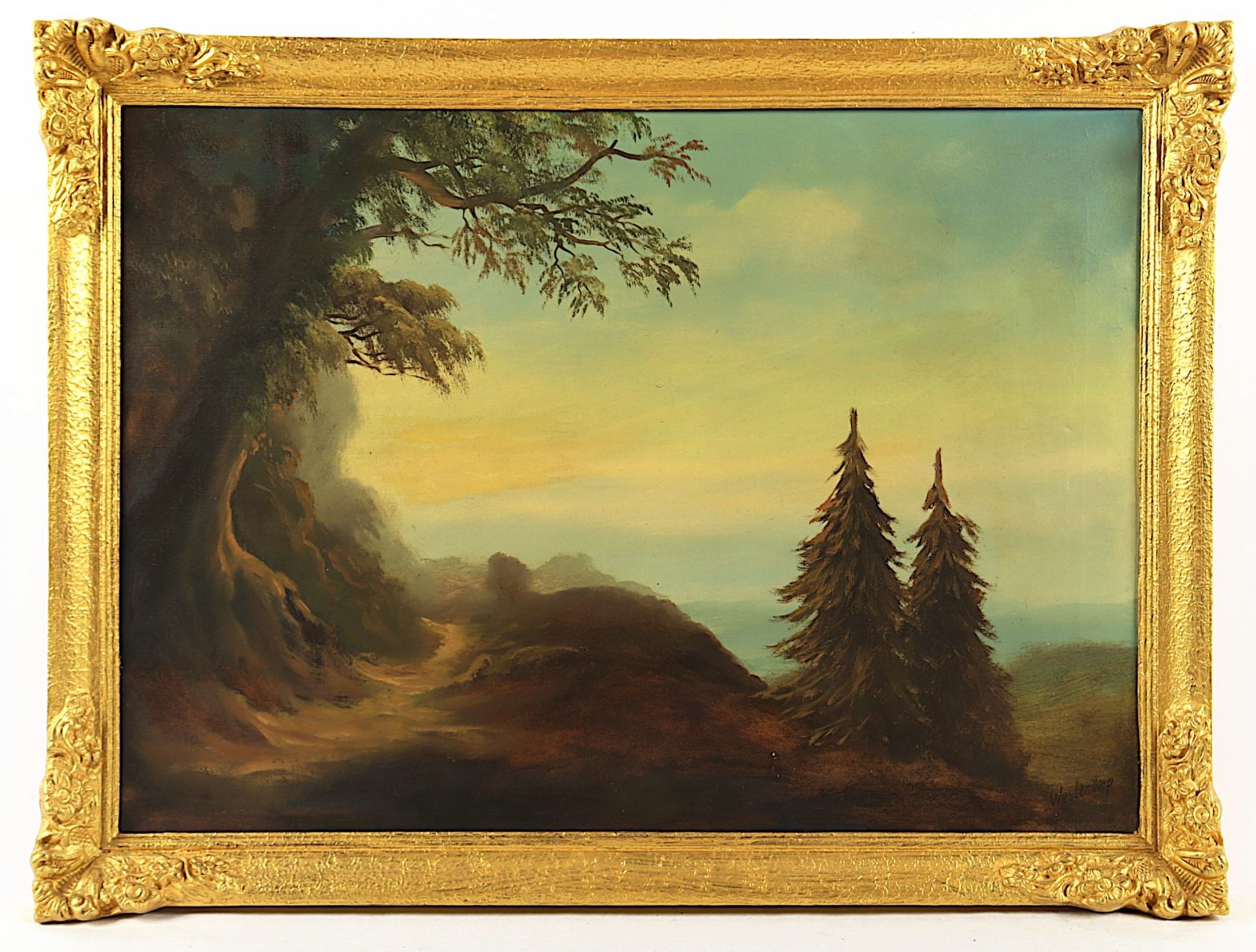 WESTENDORP (Maler 1.H.20.Jh.), "Landschaft", R. 