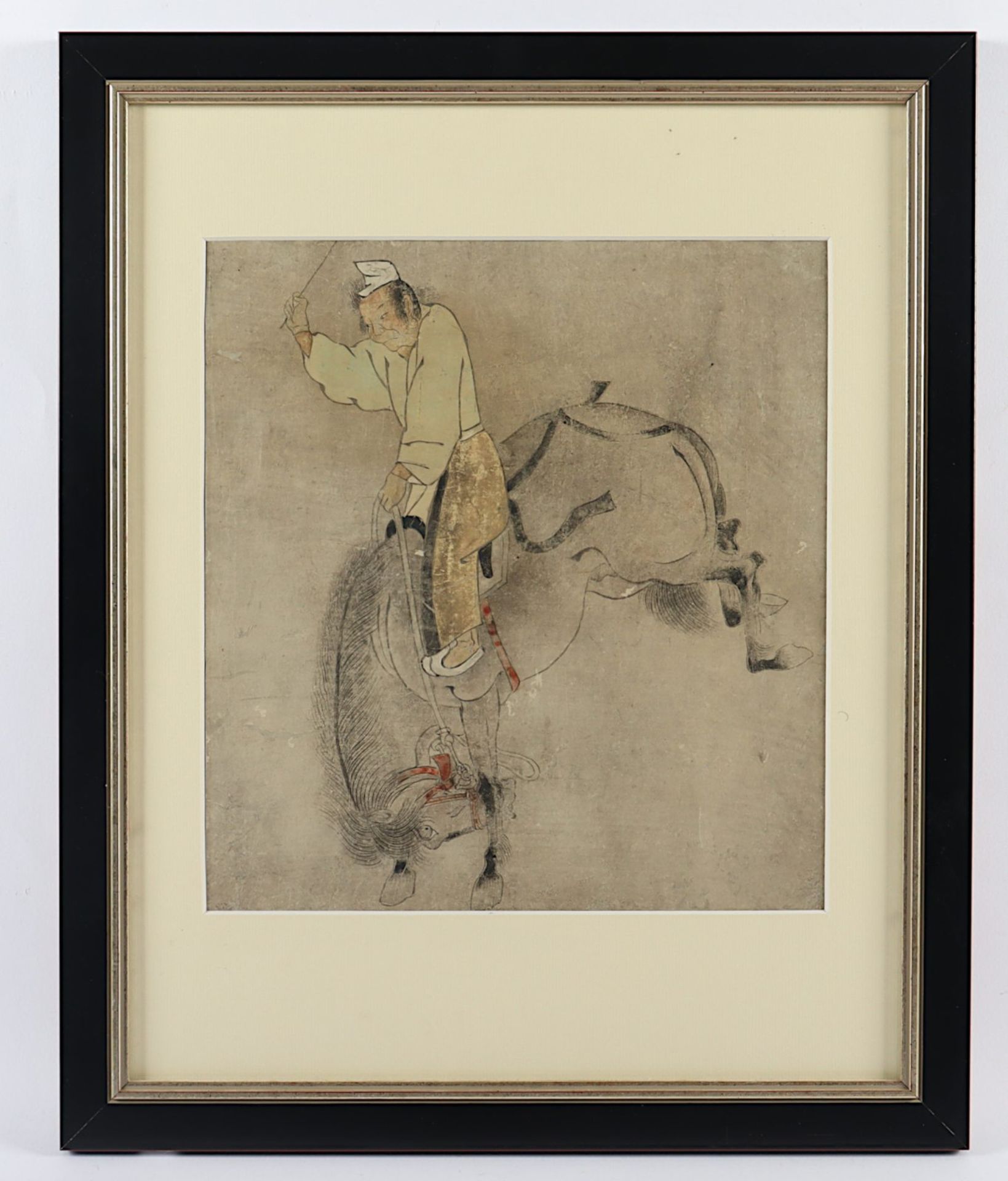 anonymer Maler, koreanischer Reiter, Japan, R. - Bild 2 aus 2