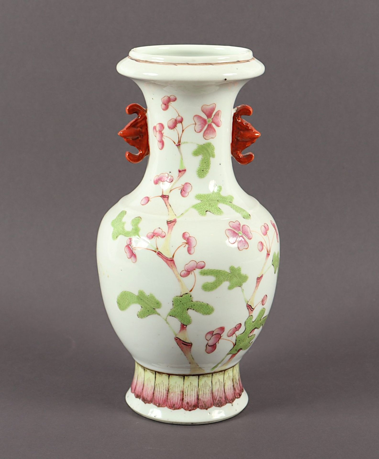 Vase, Porzellan, China - Bild 2 aus 4