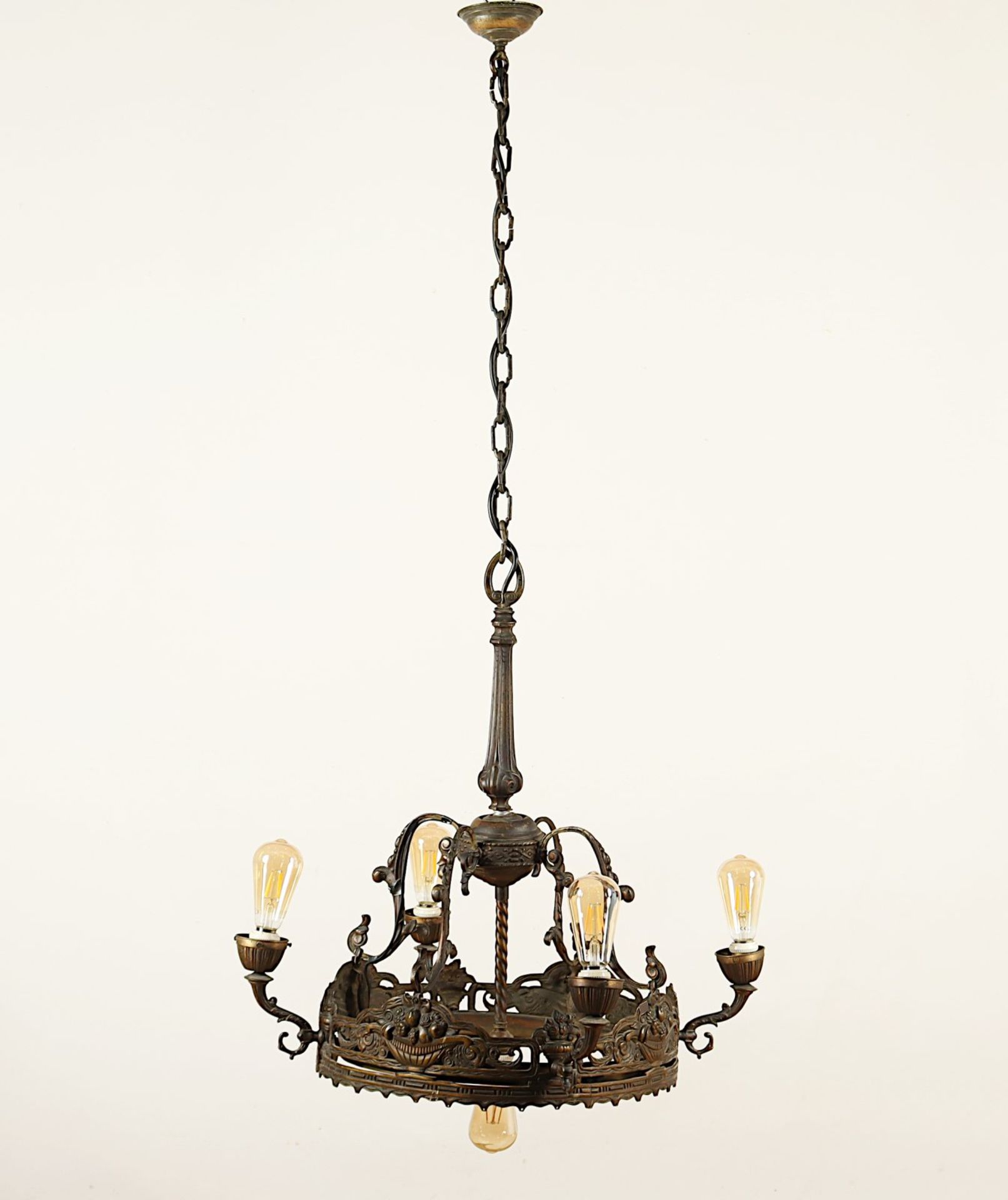 Deckenlampe, E.19.Jh.