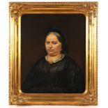 Portraitmaler um 1860, "Bildnis einer Frau", R.