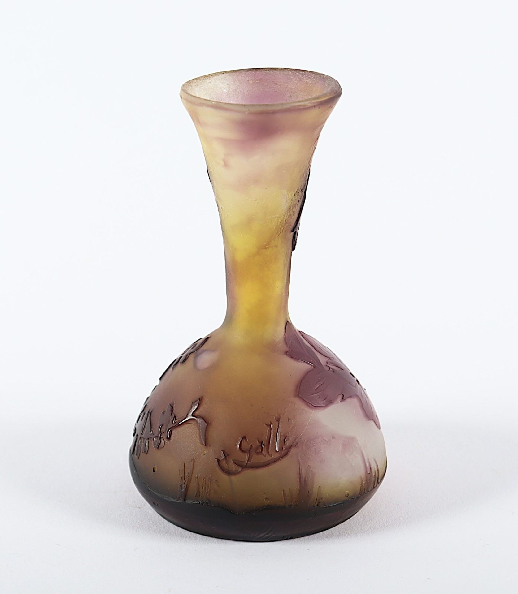 Kleine Vase, Gallé, um 1910 - Bild 2 aus 3