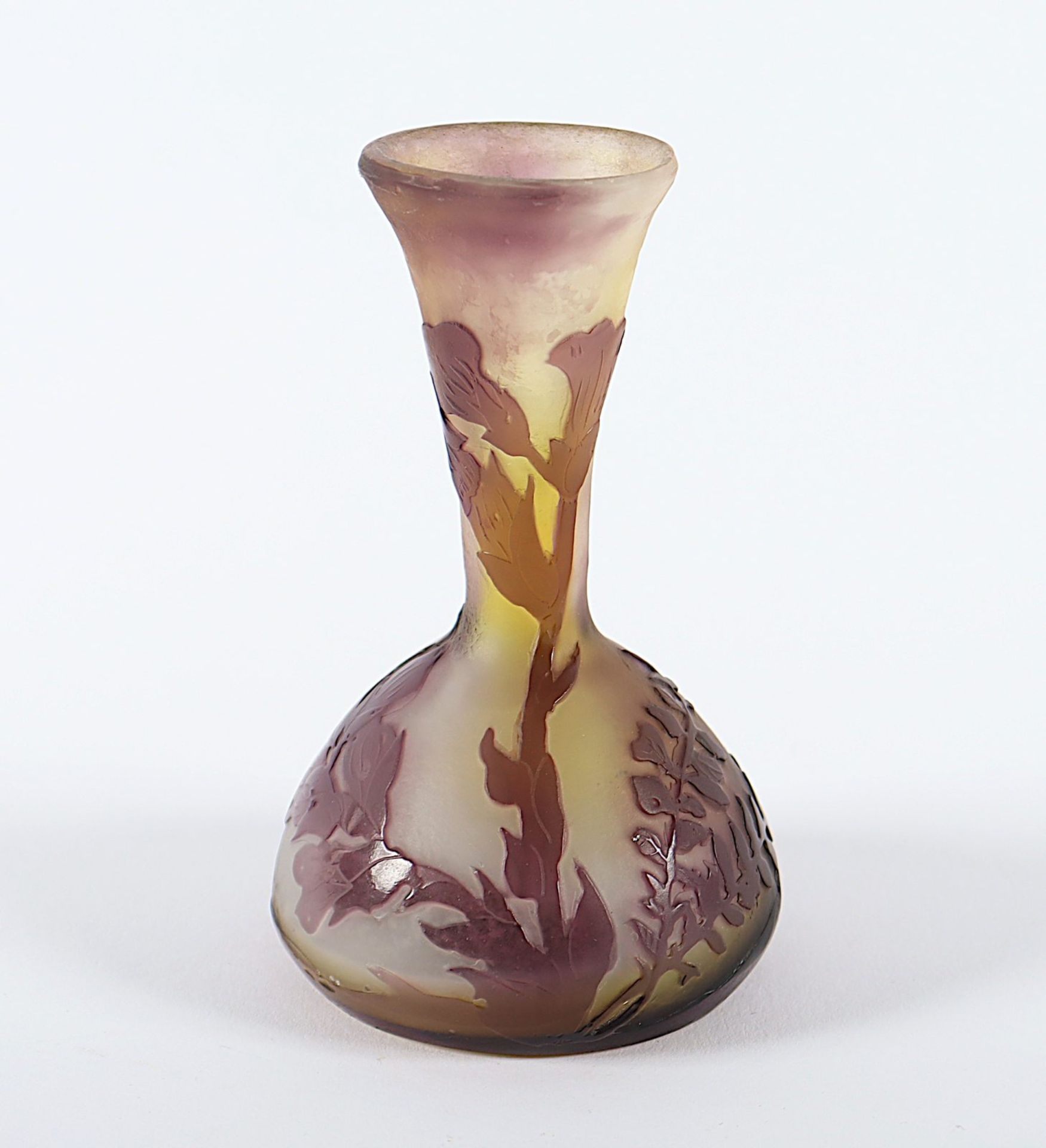 Kleine Vase, Gallé, um 1910