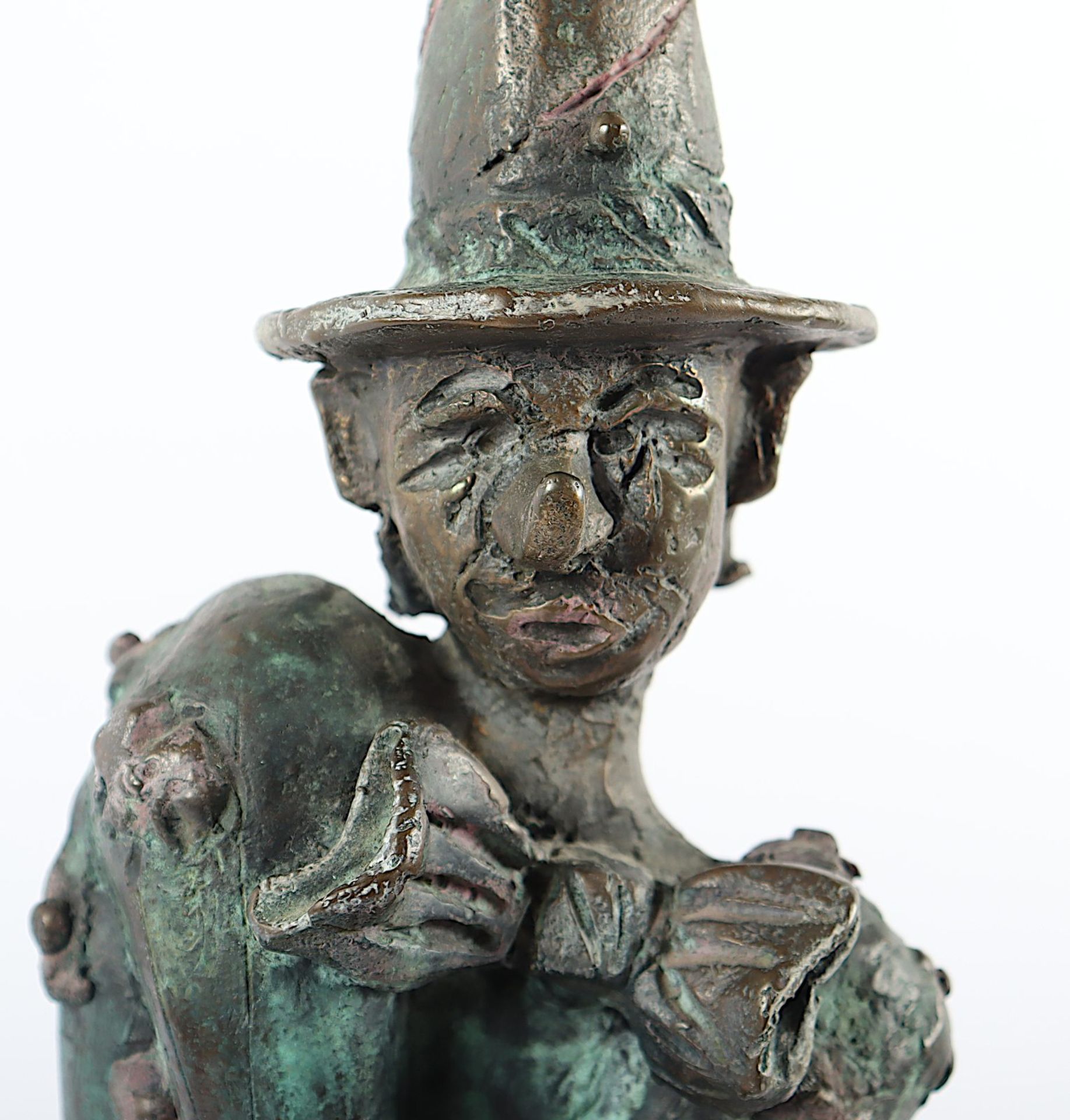 Kastenholz, Bernd, "Pierrot", Bronze - Image 2 of 4