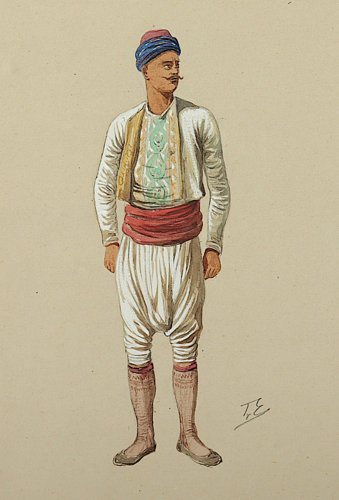 Eckenbrecher, Themistokles von (1842-1921), "Orientale", R.