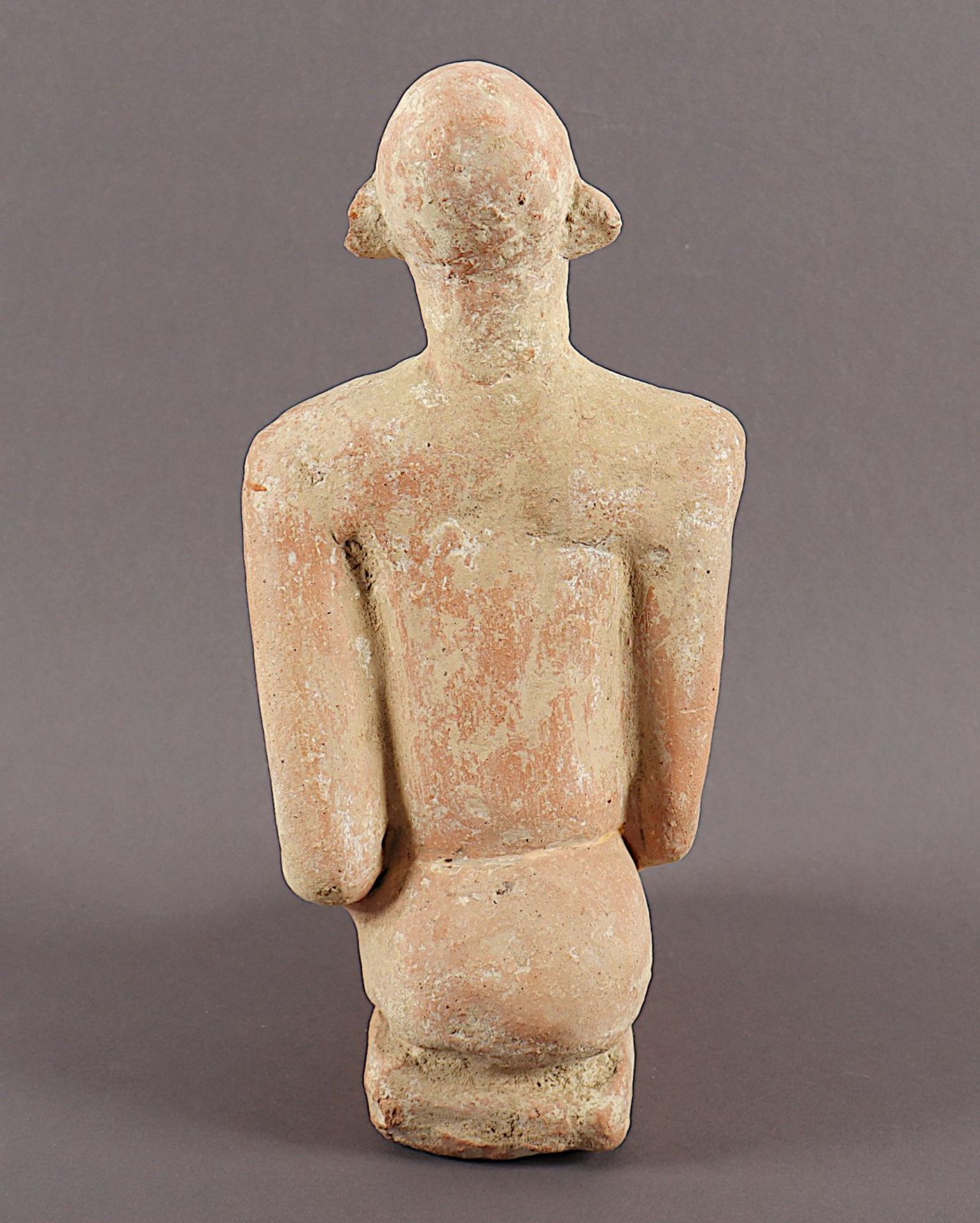 Sitzende Figur, Terrakotta, Mali - Image 3 of 4