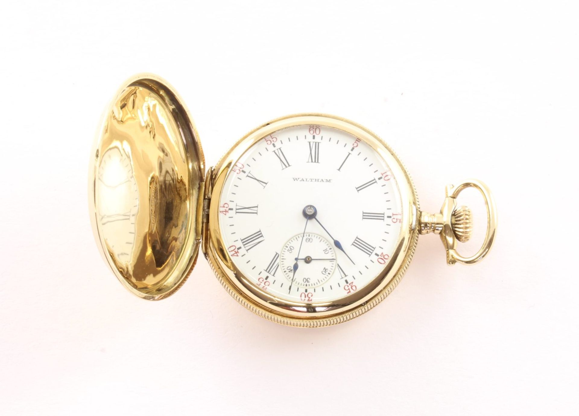 Taschenuhr, 585/ooo Gelbgold - Image 2 of 4