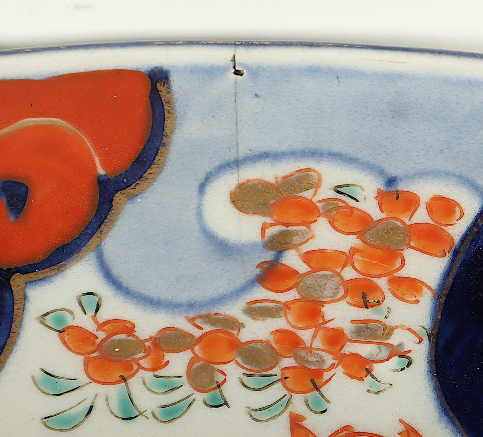 grosser Imari-Teller, Porzellan, Japan, um 1900 - Image 3 of 3