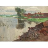 BASEDOW, Heinrich (1865-1935), "Landschaft auf Rügen", R.