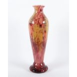 große Vase, wohl Delatte oder Schneider, um 1920