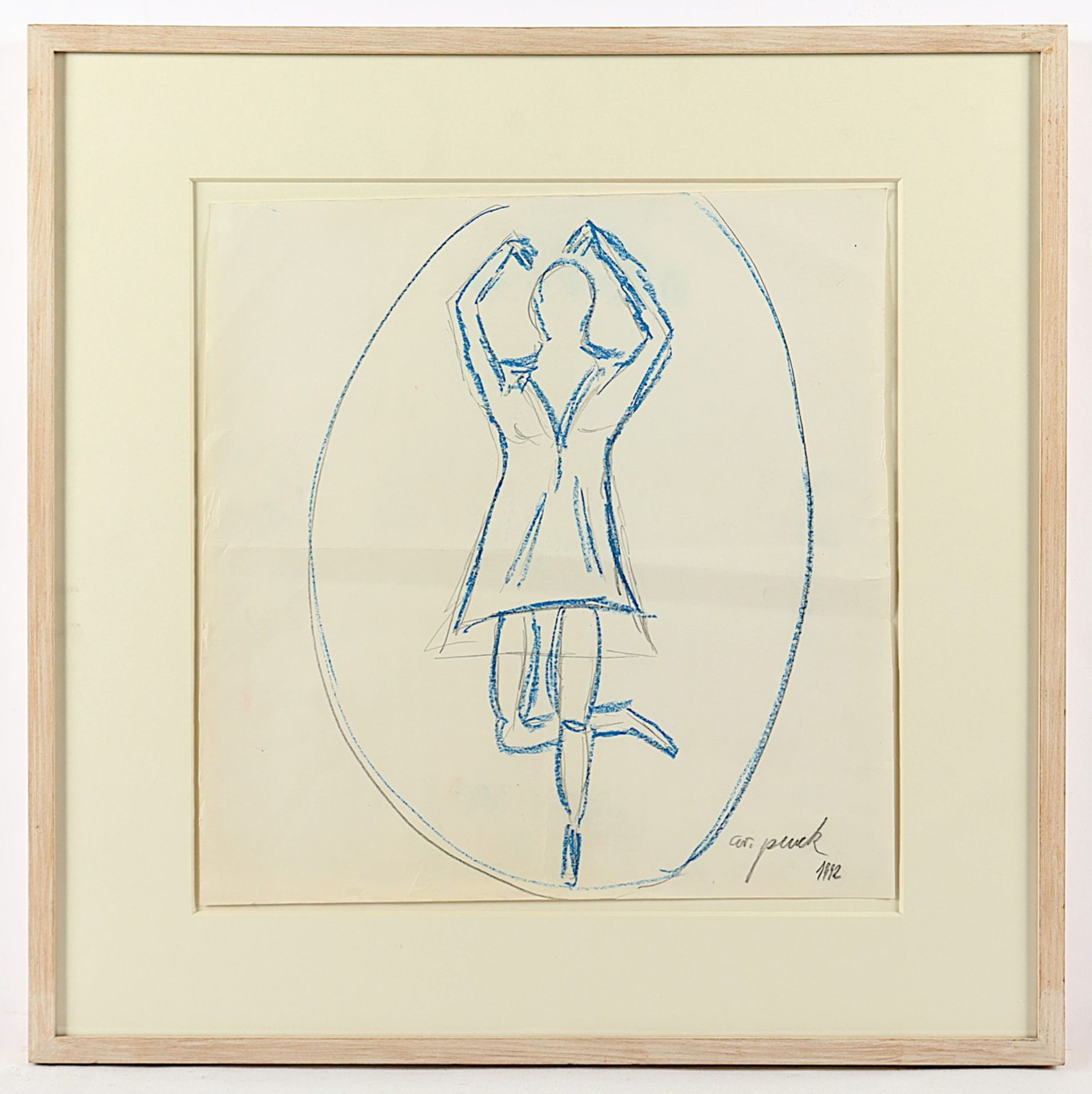 Penck, A.R., Zeichnung, R. - Image 2 of 2