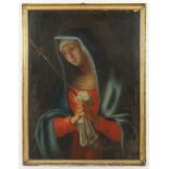 SAKRALMALER DES 17.JH., "Mater dolorosa", R.