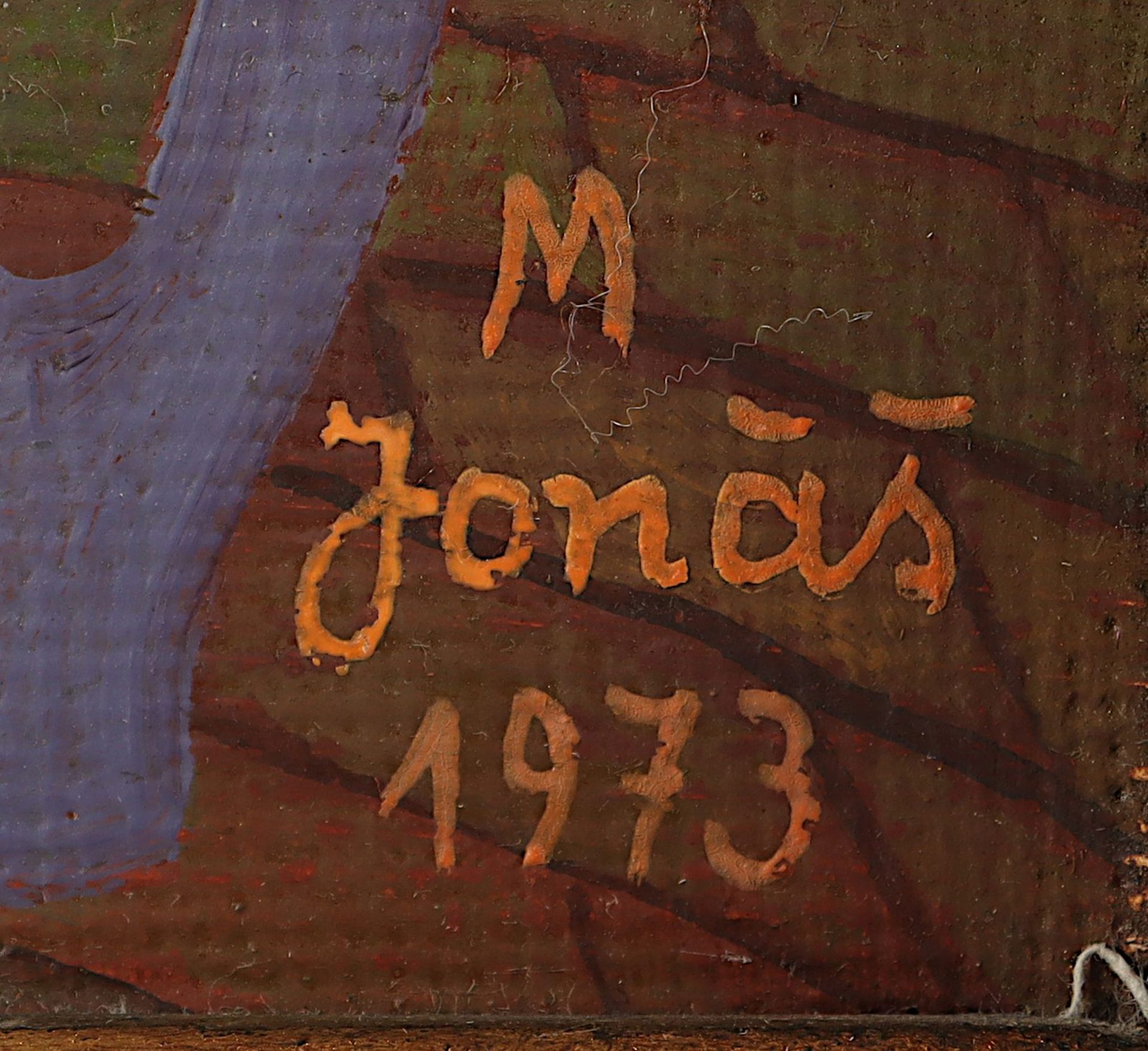 Jonas, Naive Malerei, R. - Image 3 of 4