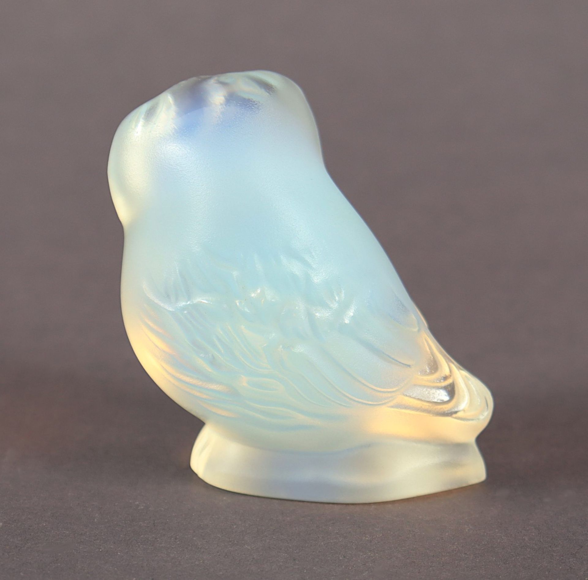 Eule, Glas, Lalique - Image 2 of 3