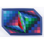 Vasarely, Victor, "Gestalt - Sin"