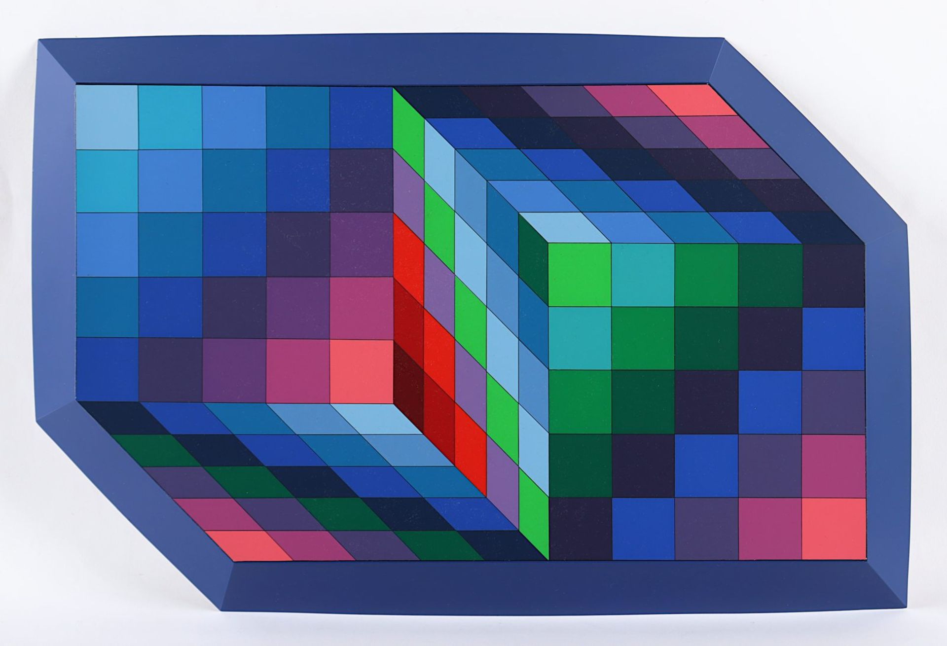 Vasarely, Victor, "Gestalt - Sin"