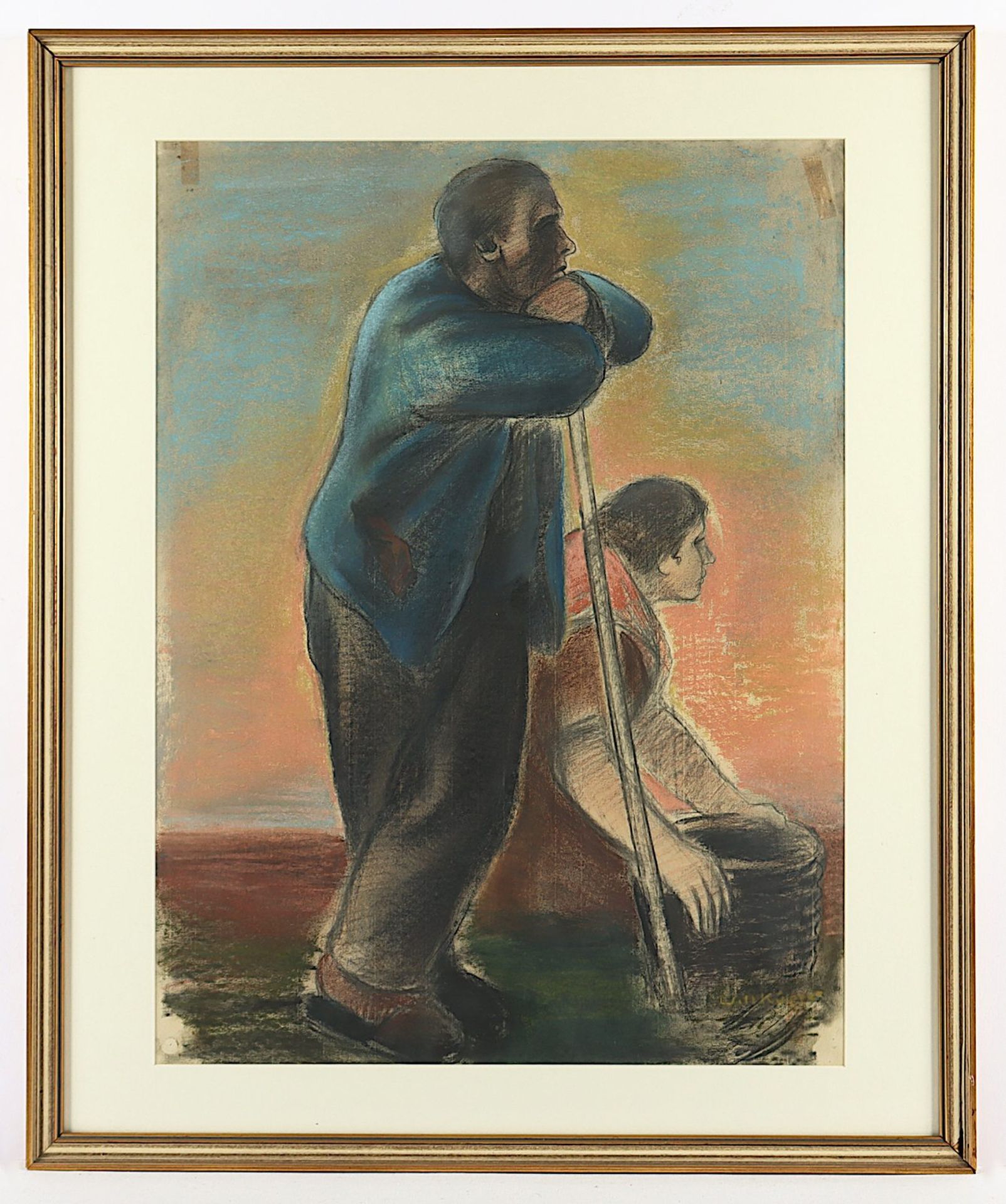 KÜPPER, Will (1893-1972), "Landarbeiterpaar", R.