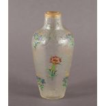 kleine Vase, Cristallerie de Pantin (Legras), um 1910