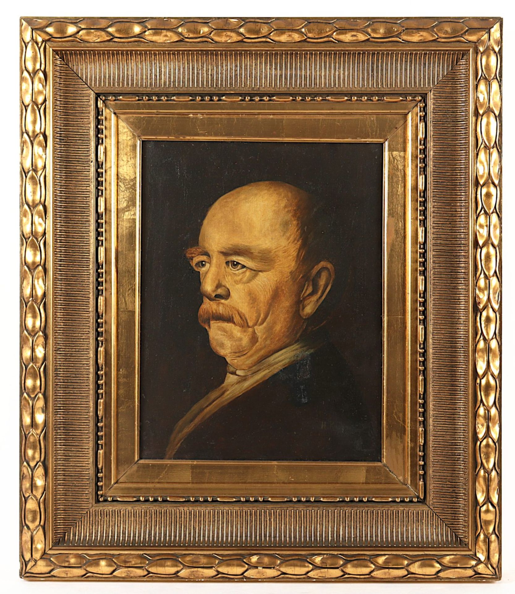 KUHNE, H. (Düsseldorfer Maler A.20.Jh.), "Otto von Bismarck", R.