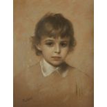 Kaulbach, Friedrich August von (1850-1920), "Portrait eines Jungen", R.